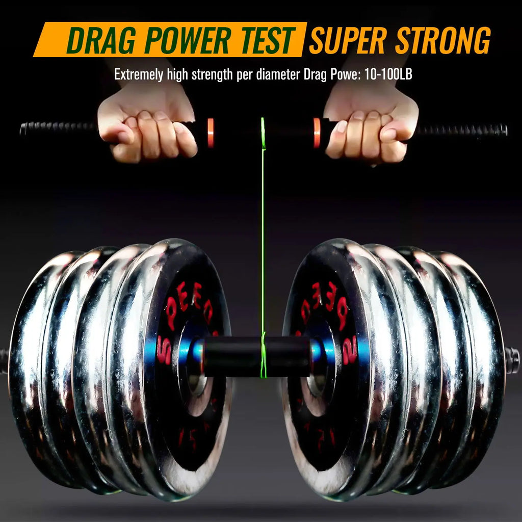 JOF 4 Strands Fishing Line 300/100M Braided PE Fishing Strong Fishing Line Multifilament Durable Fishing Line Tool