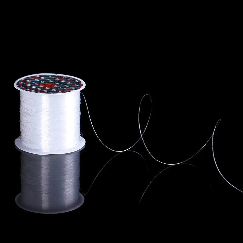 New Strong Crystal Fishing Line PE Nylon Braided line Thread Monofilament 0.2mm-0.6mm 155/100/80/60/45/35/22/20m Wire Tools