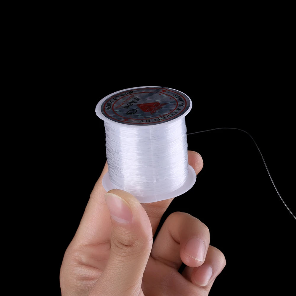 New Strong Crystal Fishing Line PE Nylon Braided line Thread Monofilament 0.2mm-0.6mm 155/100/80/60/45/35/22/20m Wire Tools