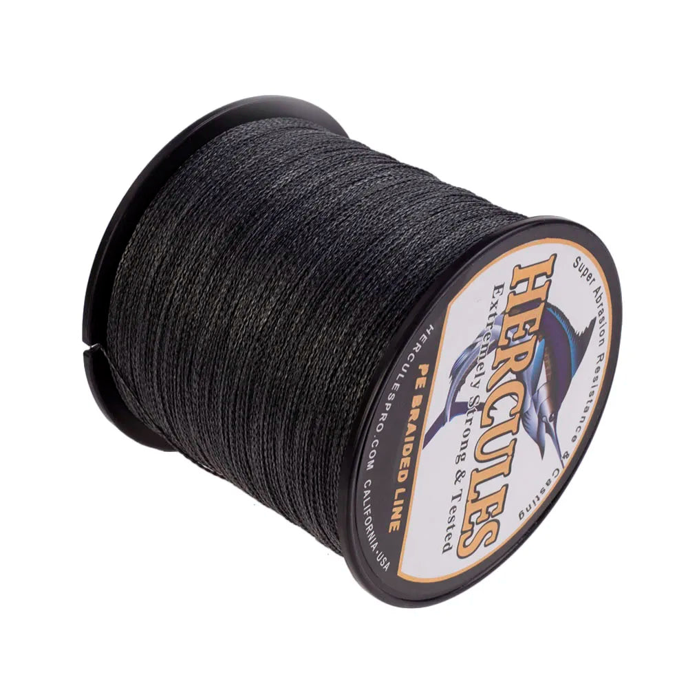 Hercules Fishing Line 300M 4 Strands PE Braided Fishing Line 6-100LB Carp Fishing Cord Peche Fishing Accessories Pesca 13 Colors