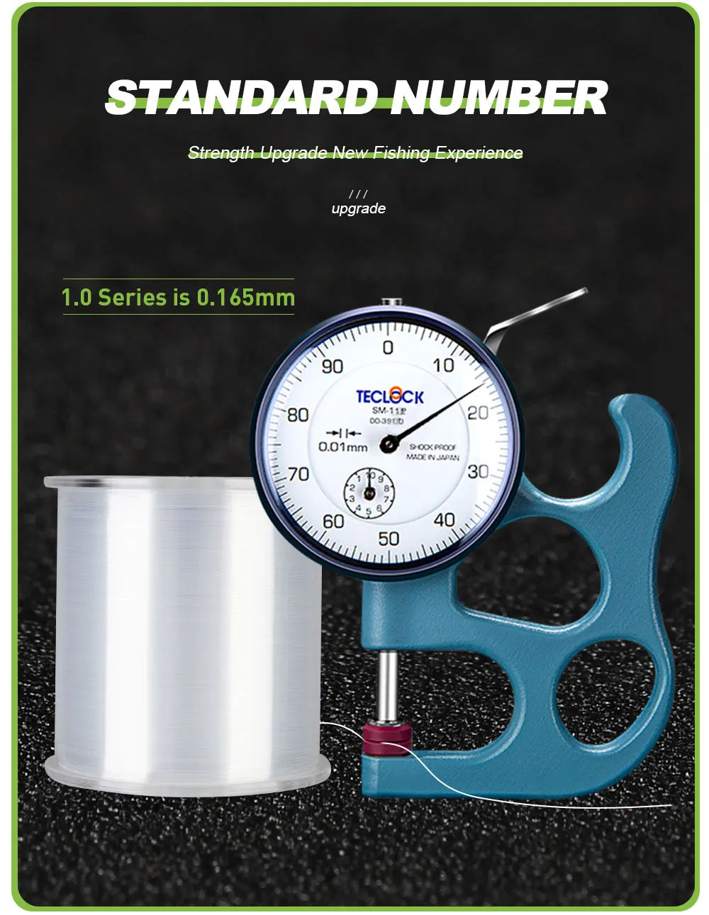 FISH KING Fishing Line Nylon Line Super Strong 300m/500m 4.13-34.32LB Monofilament Line Japan Material Fishline for Carp fishing