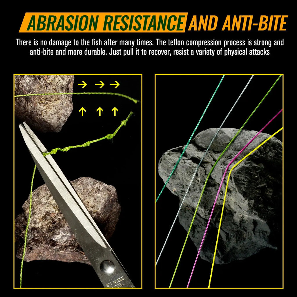 JOF 4 Strands Fishing Line 300/100M Braided PE Fishing Strong Fishing Line Multifilament Durable Fishing Line Tool