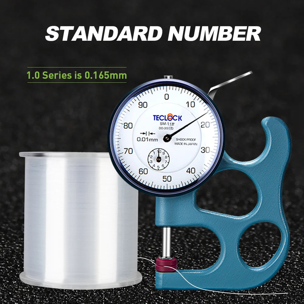 FISH KING Fishing Line Nylon Line Super Strong 300m/500m 4.13-34.32LB Monofilament Line Japan Material Fishline for Carp fishing