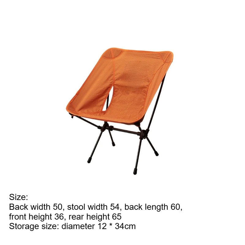 1pc Fishing Chair Outdoor Ultra Light Folding Powerful Small Item Chair Outdoor Fishing Equipment and Supplies