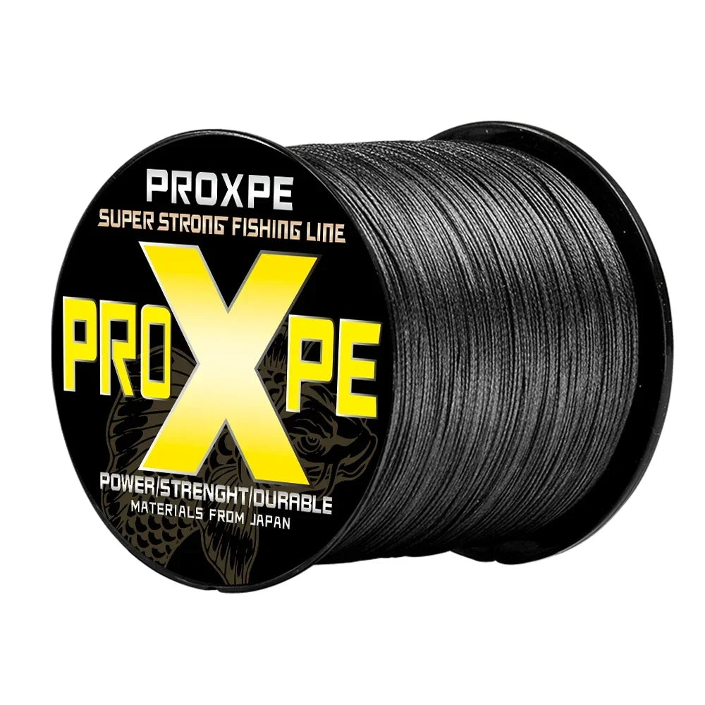PROXPE 4 Strands Multifilament Braideds PE Fishing Line 100M 300M 500M Japan Smooth Carp Wire Pesca Strong 4X Weave Lines