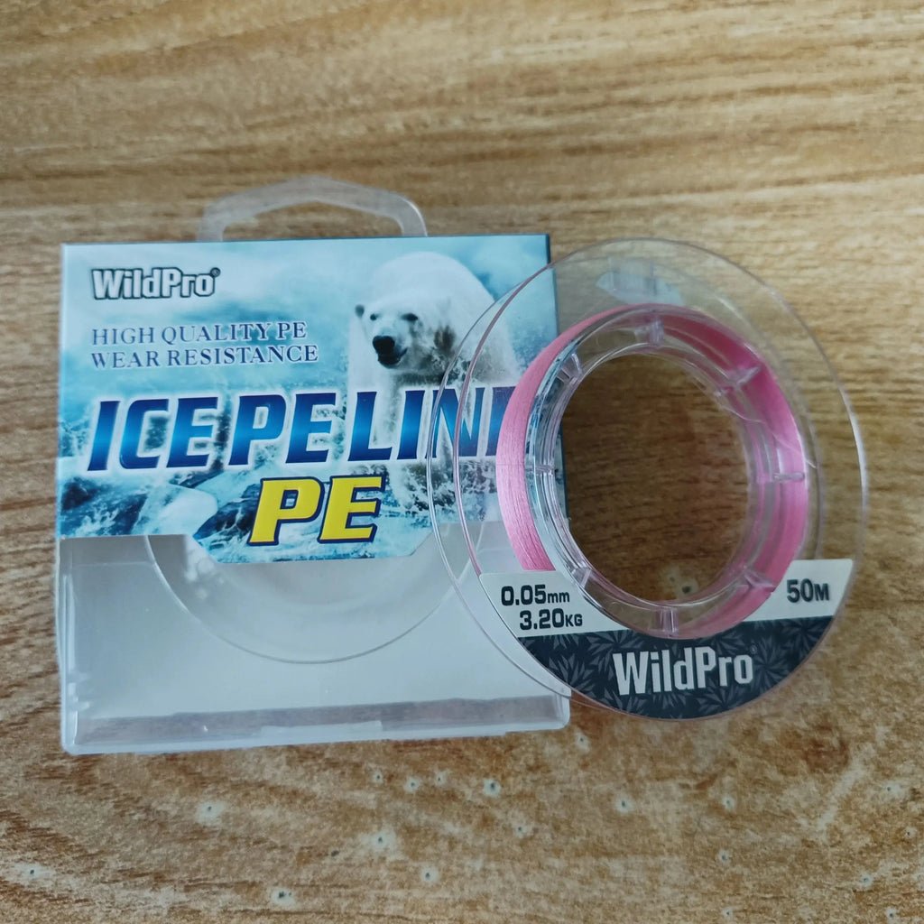 Winter Fishing Line  Super Strong  Low Temperature Resistance Transparent Monofilament NylonAnd PE Ice Fishing Line Japan