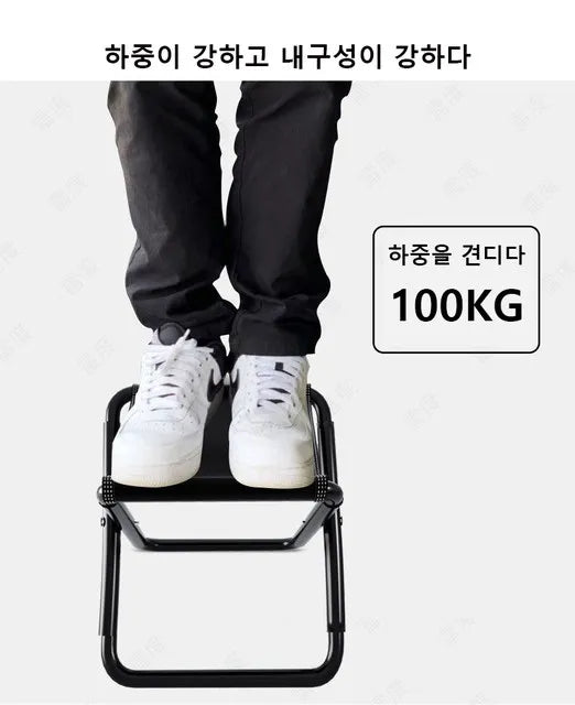 Clearance_Folding Small Stool Bench Stool Portable Outdoor Mare Ultra Light Subway Train Travel Picnic Camping Fishing Chair Fol