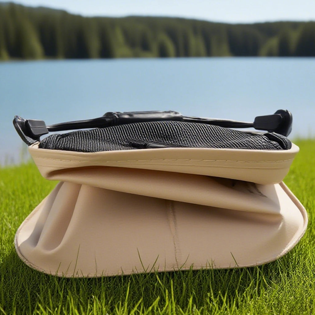 Foldable and Portable Net Live Fish Buckets EVA with Rope Water Bucket Outdoor Fishing Bucket for Wild Fishing Household Buckets