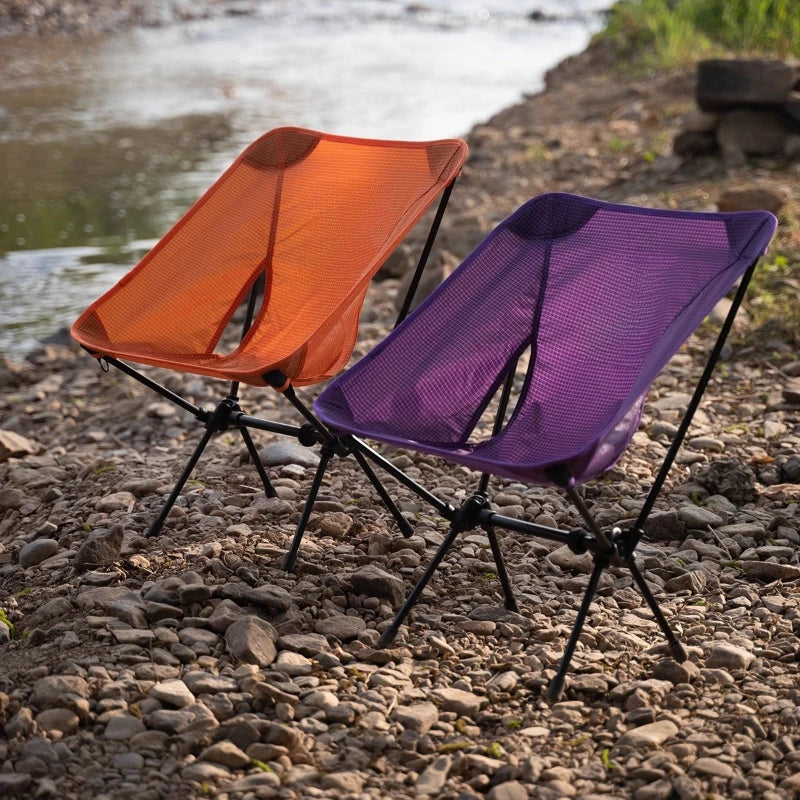 1pc Fishing Chair Outdoor Ultra Light Folding Powerful Small Item Chair Outdoor Fishing Equipment and Supplies