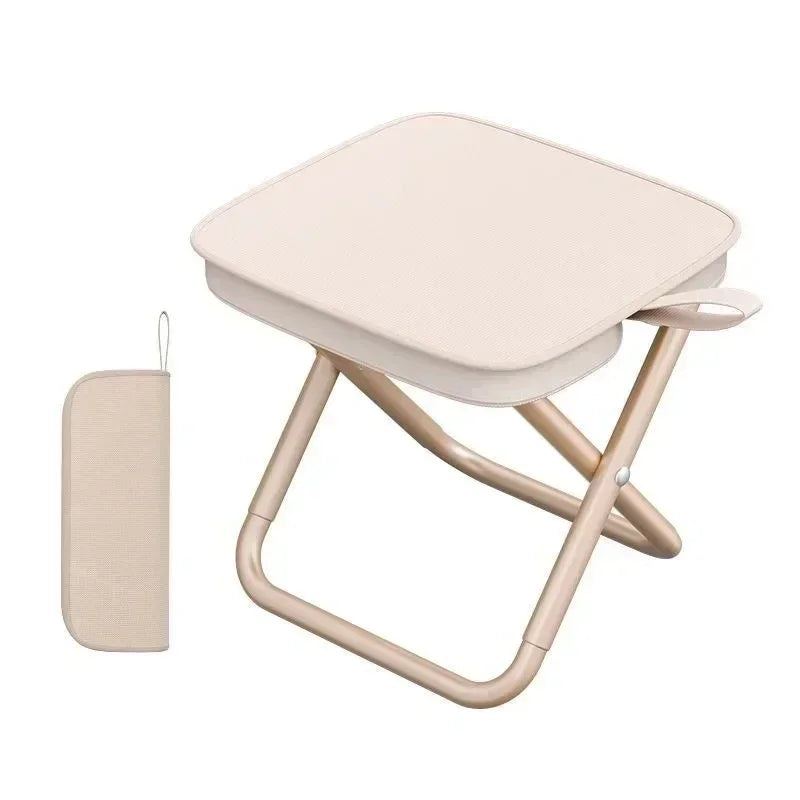 Ultralight Foldable Stool 3-in-1 Portable Outdoor Picnic Camping Folding Chair Ultra Light Fishing Stool Travel Stool