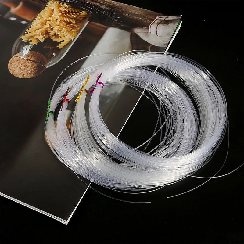 New Strong Fishing Line PE Nylon Braided line Thread Monofilament 0.2mm-0.6mm 100/70/50/40/35/30/20/15m Wire Tools