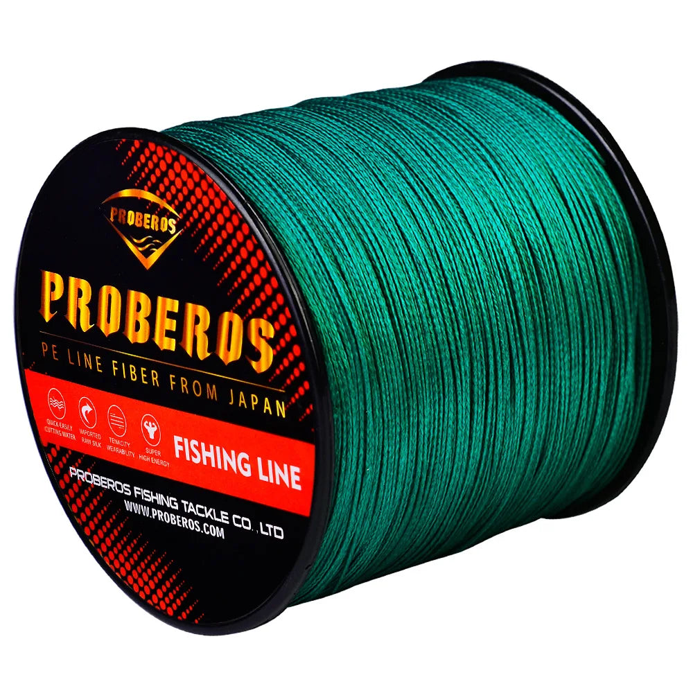 8-Strand PE Braided Dyneema Rock/Sea Fishing 0.1mm-1.0mm 6LB-300LB Tangle-Free Main Lure Line Multifilament Weaves Wired PE Line