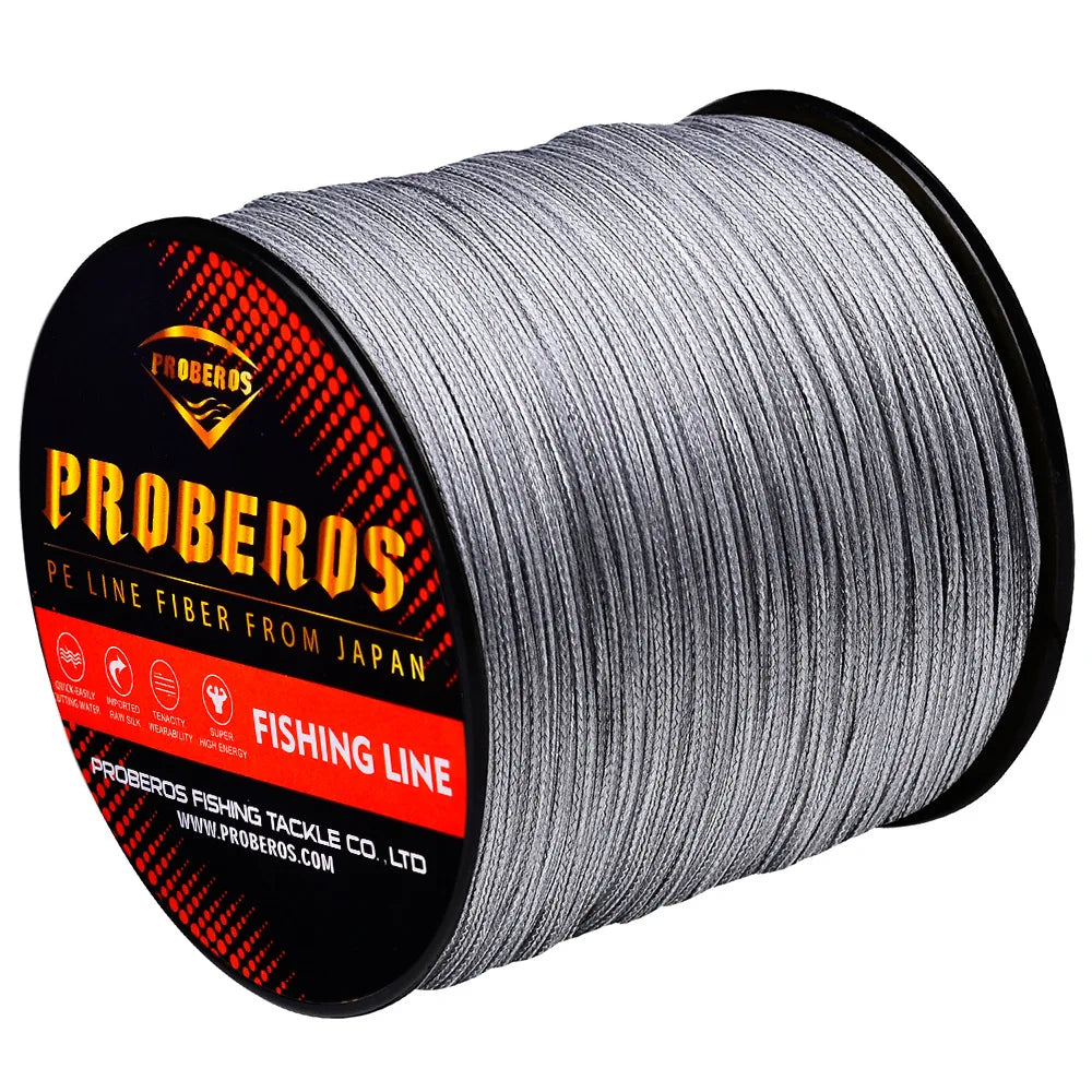 8-Strand PE Braided Dyneema Rock/Sea Fishing 0.1mm-1.0mm 6LB-300LB Tangle-Free Main Lure Line Multifilament Weaves Wired PE Line