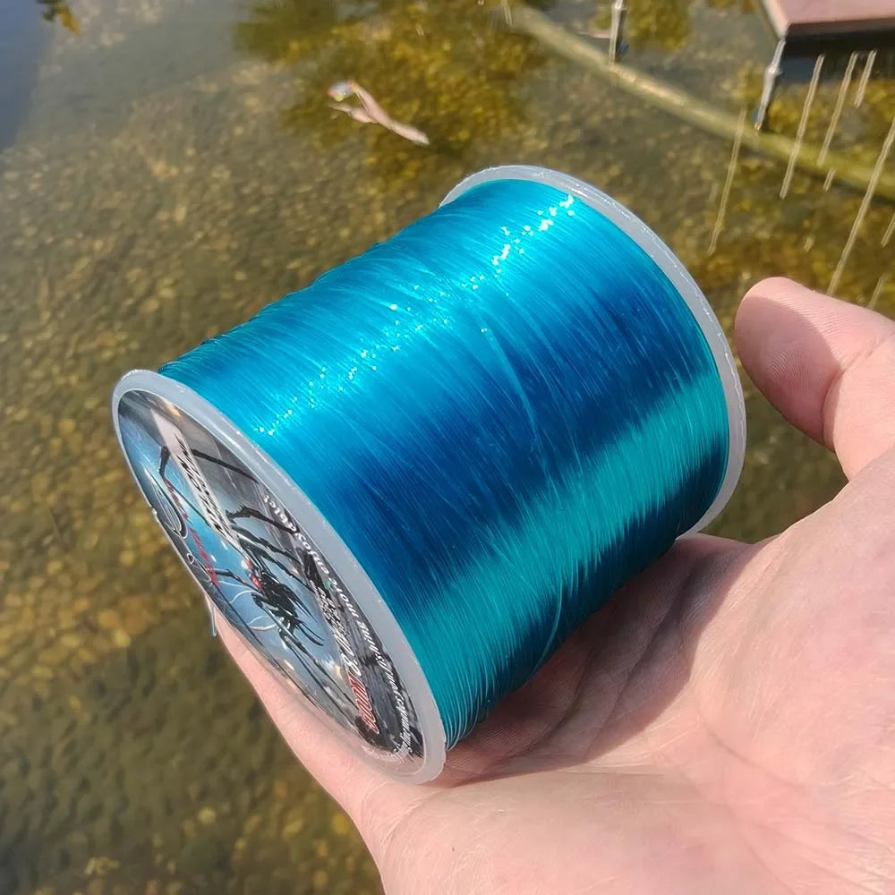 SantaKing Monofilament Fishing Line 500M Strong and Abrasion-Resistant Nylon Mono Smooth and Long Casting Low Memory
