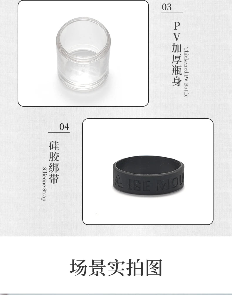 Outdoor Fishing Bottle Portable Fishing Gear Accessory Supplies Storage Box Field Camping Fishing Tool