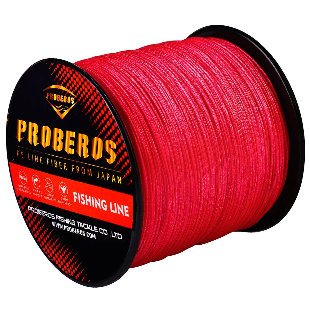 8-Strand PE Braided Dyneema Rock/Sea Fishing 0.1mm-1.0mm 6LB-300LB Tangle-Free Main Lure Line Multifilament Weaves Wired PE Line