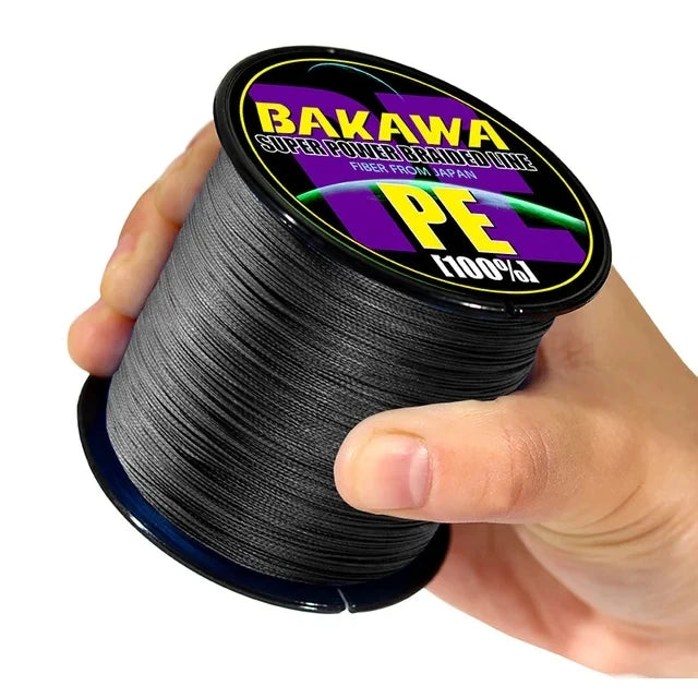 BAKAWA  4 Strands Braided Fishing Lines Multifilament Pesca 100M 300M 500M 1000M Carp Wire Japan Abrasion Resistant Pe Line