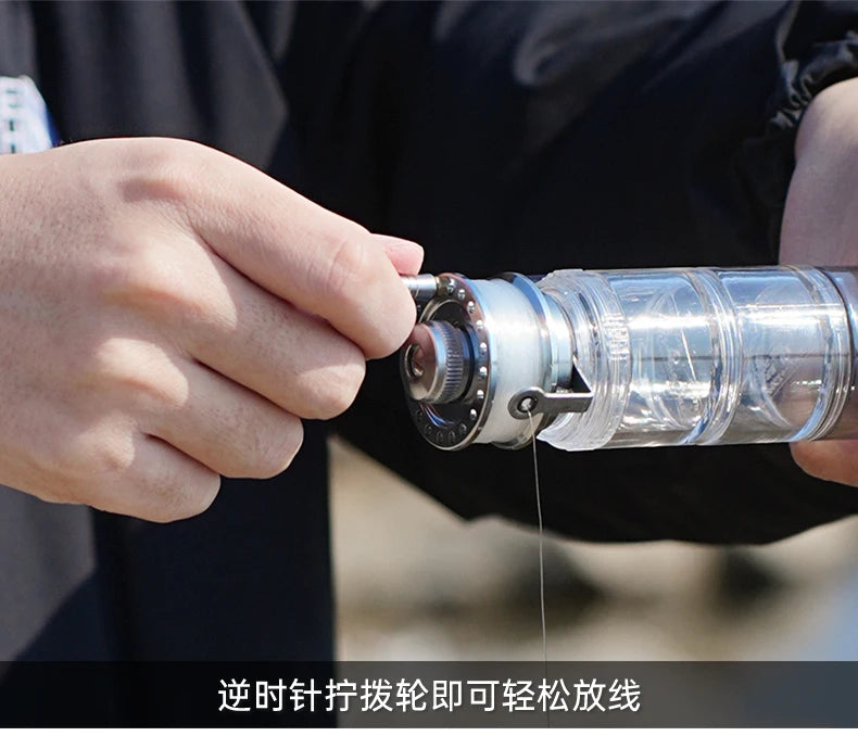 Outdoor Fishing Bottle Portable Fishing Gear Accessory Supplies Storage Box Field Camping Fishing Tool