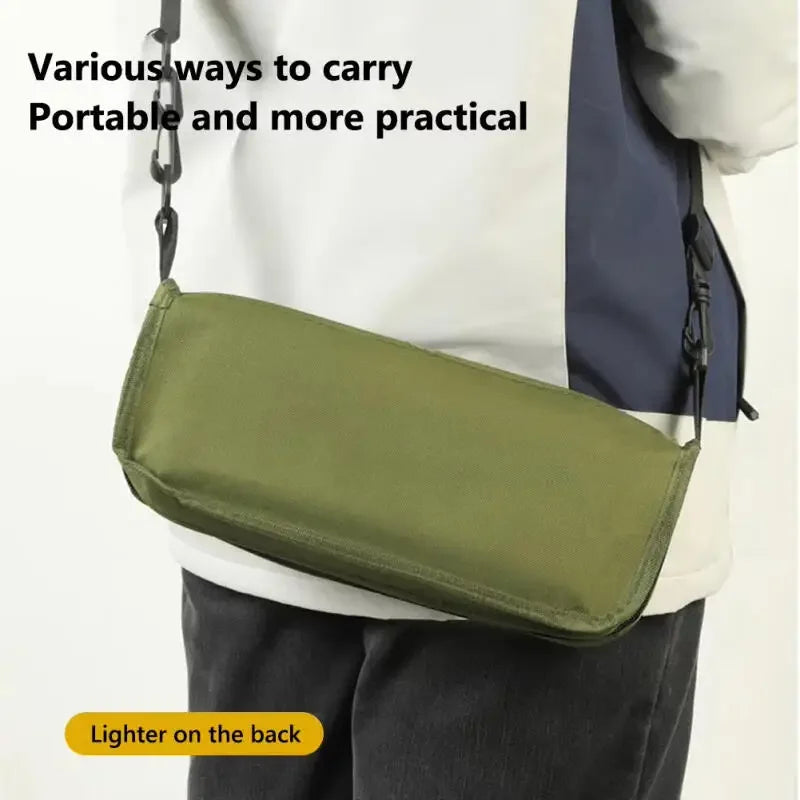 Backpack Fish Stool Portable Foldable Stool with Carry Bag Lightweight Mini Easy Travel Carry Outdoor Picnic Bench Chair