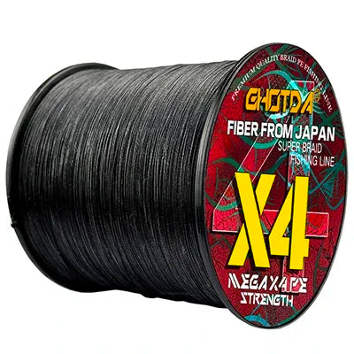 GHOTDA Braided Fishing Line 4 Strands 300M Spinning PE Multifilamento Japa Carp Fly Sea Saltwater Weave Extreme Strong X4 Pesca