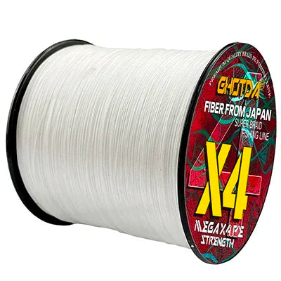 GHOTDA Braided Fishing Line 4 Strands 300M Spinning PE Multifilamento Japa Carp Fly Sea Saltwater Weave Extreme Strong X4 Pesca