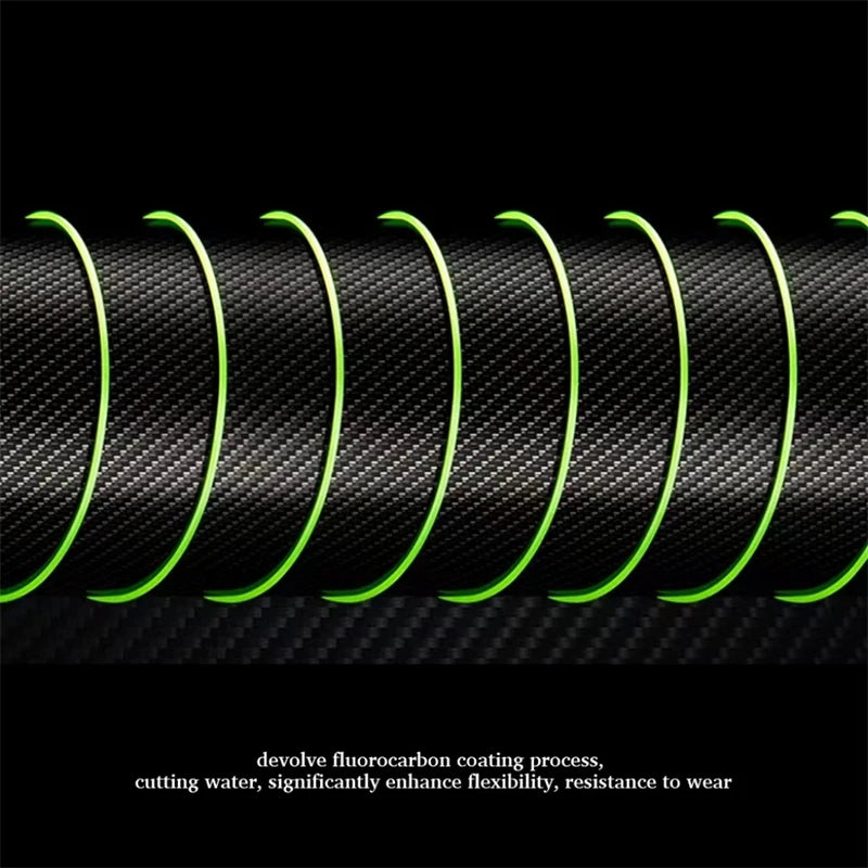 500M1000M Nylon Fishing Line 3-39LB Super Strong Japanese Monofilament Fluorocarbon Coating Carp Sea Fishing Accessories