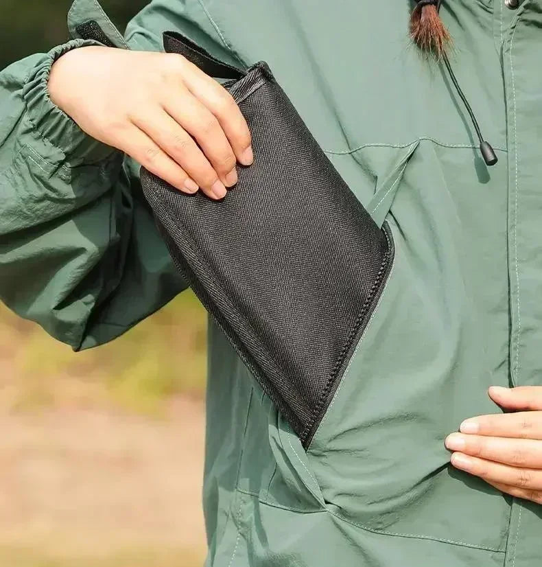 Portable folding stool, foldable handheld camping stool, outdoor camping and fishing specific folding stool