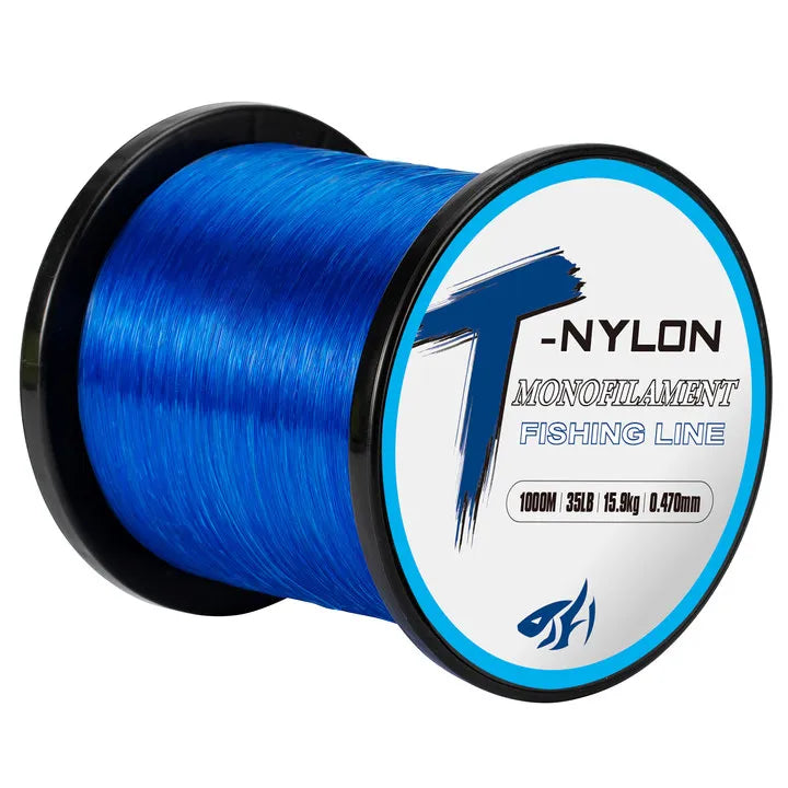 1000M Nylon Fishing Line Super Strong Monofilament Fishing Line  Speckle Fluorocarbon Coated Fishing Line For Carp Pesca olta
