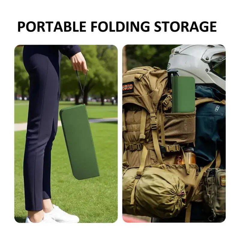Portable Folding Fishing Stool Pony Stool Ultra-Light Aluminum Alloy Portable Storage Outdoor Camping Pony Folding Chair