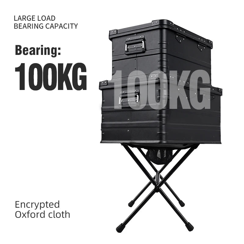 PACOONE Outdoor Portable Folding Stool Aluminum Alloy Minin Storage Chair Camping Fishing Chair Picnic Lightweight Furniture New