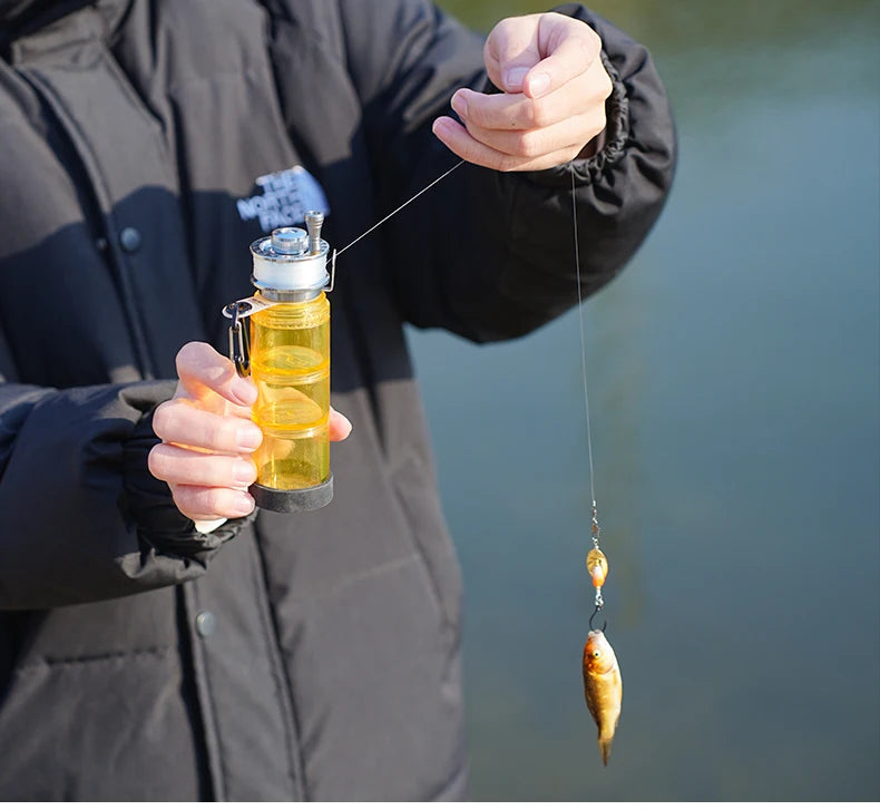 Outdoor Fishing Bottle Portable Fishing Gear Accessory Supplies Storage Box Field Camping Fishing Tool