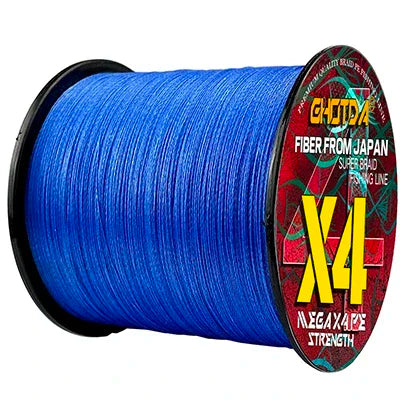 GHOTDA Braided Fishing Line 4 Strands 300M Spinning PE Multifilamento Japa Carp Fly Sea Saltwater Weave Extreme Strong X4 Pesca