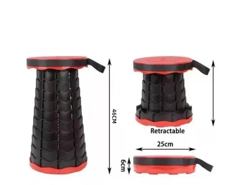 Portable Camping Chair Set with Mini Foldable Stool, Adjustable Fishing Chair for Outdoor Activities camping chair