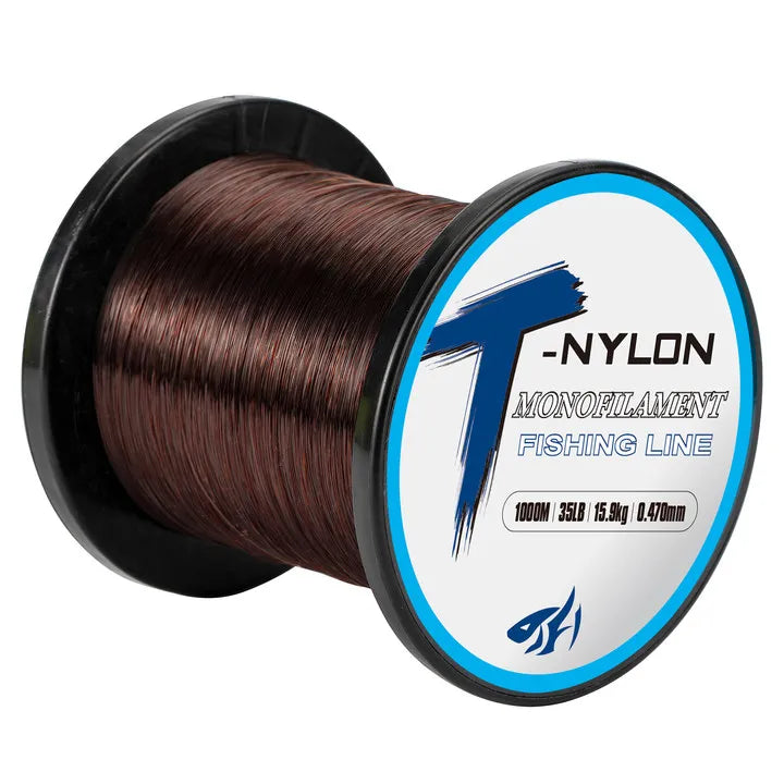 1000M Nylon Fishing Line Super Strong Monofilament Fishing Line  Speckle Fluorocarbon Coated Fishing Line For Carp Pesca olta