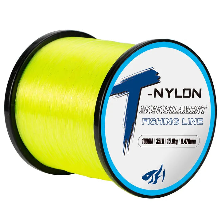 1000M Nylon Fishing Line Super Strong Monofilament Fishing Line  Speckle Fluorocarbon Coated Fishing Line For Carp Pesca olta