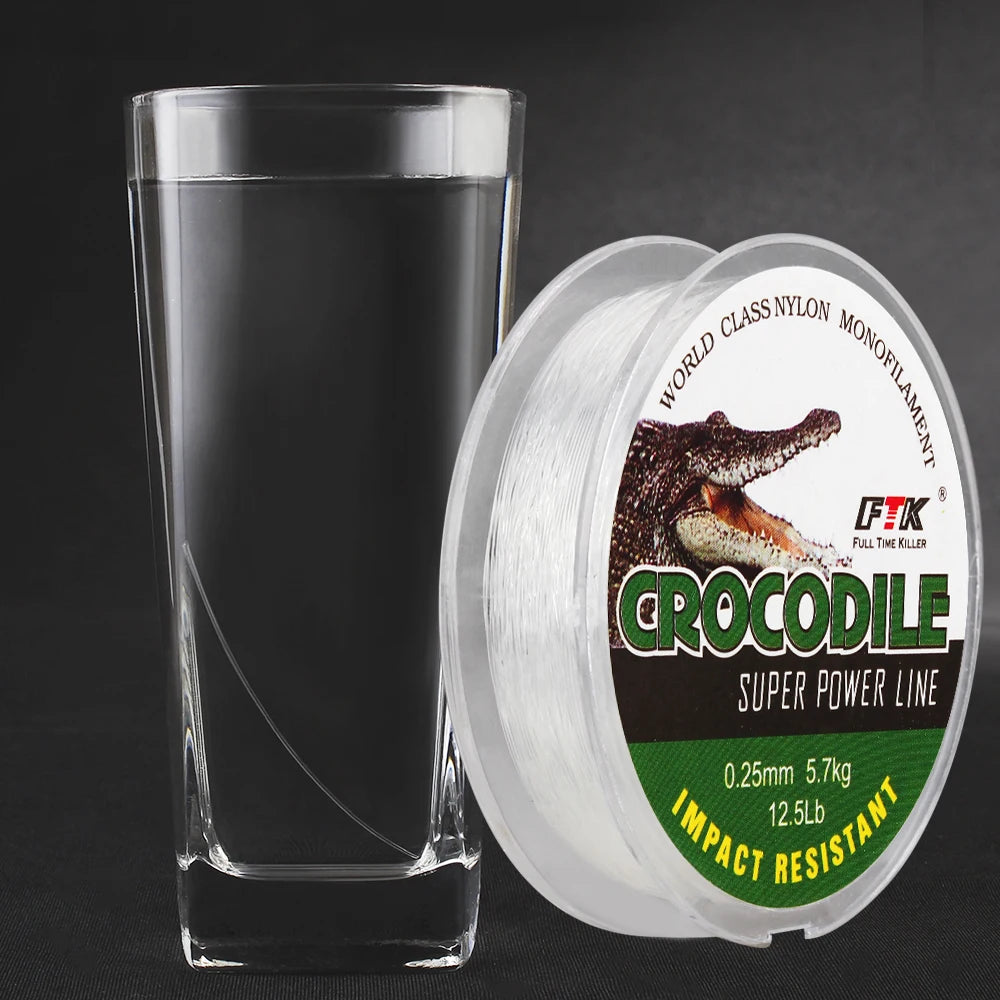 FISH KING Extra Strong Braided Fishing Line 100% Nylon Wire Winter Ice Fishing Line Japan 0.08-0.25mm