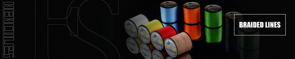 Hercules 8 Strand Braided 10-150LB Fishing Line 300m 500m 1000m Multifilament Wire  PE Fishing Line Freshwater Super Strong