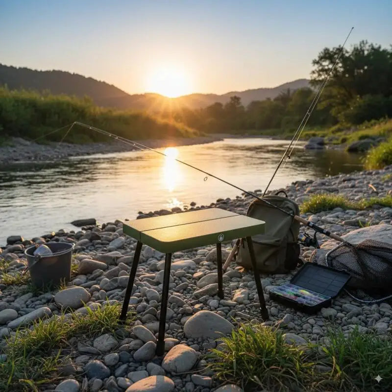 Portable Folding Fishing Stool Pony Stool Ultra-Light Aluminum Alloy Portable Storage Outdoor Camping Pony Folding Chair