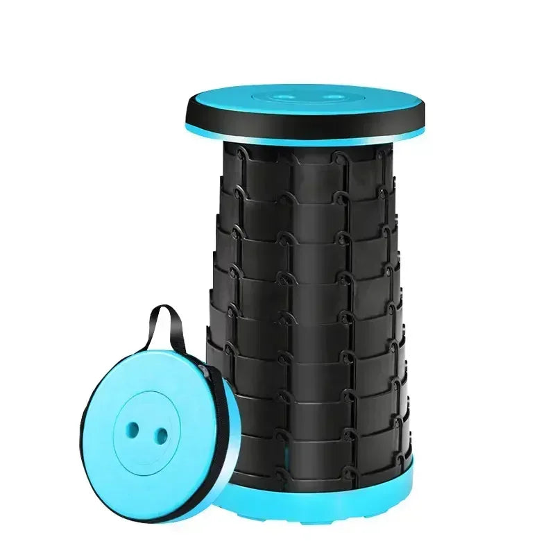 Portable Camping Chair Set with Mini Foldable Stool, Adjustable Fishing Chair for Outdoor Activities camping chair