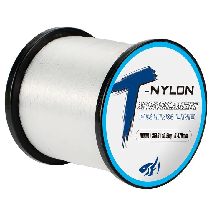 1000M Nylon Fishing Line Super Strong Monofilament Fishing Line  Speckle Fluorocarbon Coated Fishing Line For Carp Pesca olta
