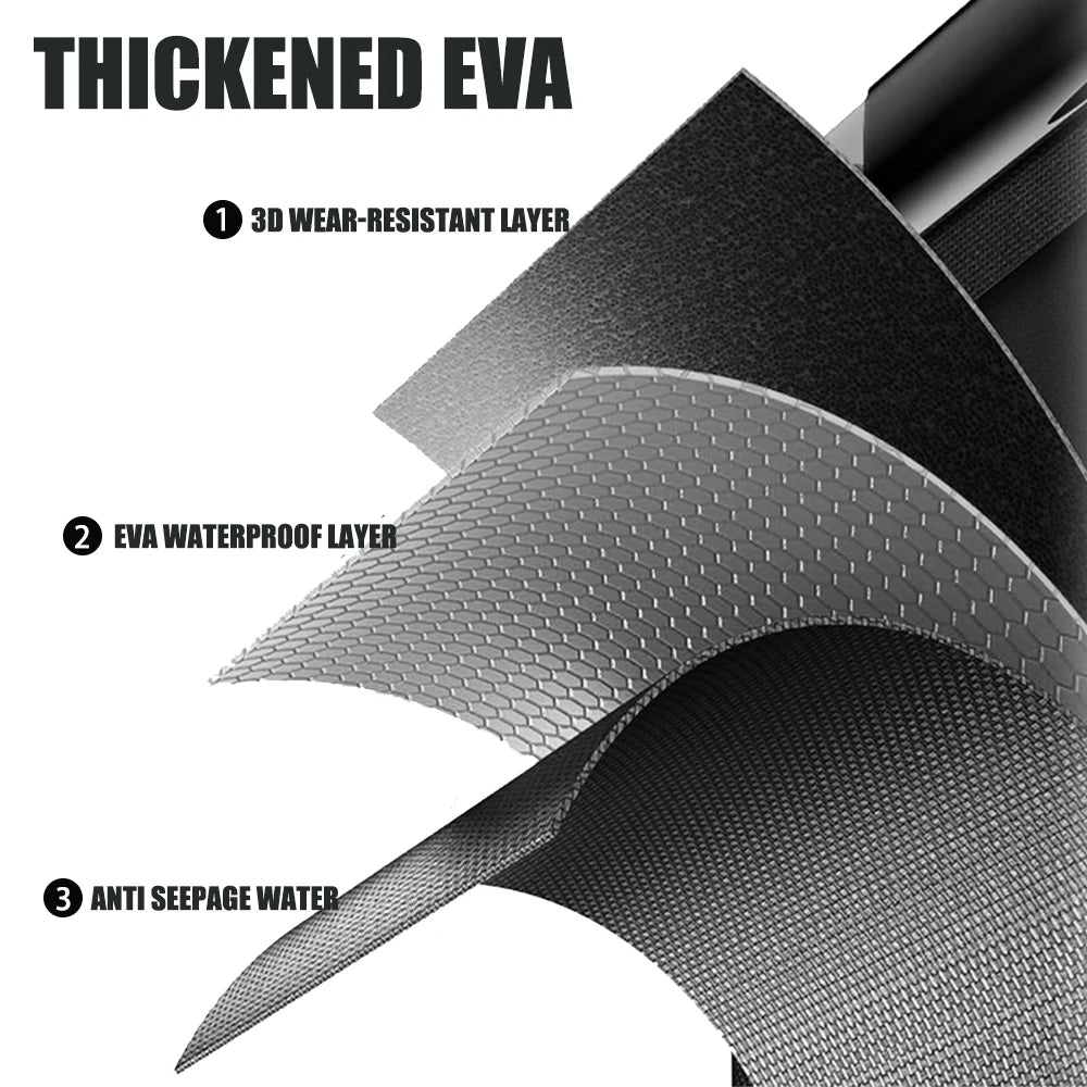 Fishing Bucket Transparent EVA Foldable Thickened EVA Live Fish Box Portable Outdoor Camping Fishing Bags Accessories