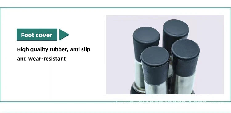 Stainless Steel Folding Outdoor Portable Telescopic Stool Camping Fishing Stool Telescopic Chair Easy to Fold Load Bearing 150kg