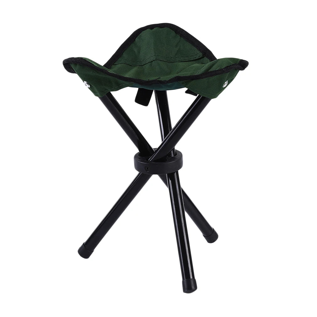 Outdoor Leisure Portable Folding Chair Three-Legged Stool Camping Travel Picnic Outdoor Activitie Fishing Accessorie Small Chair