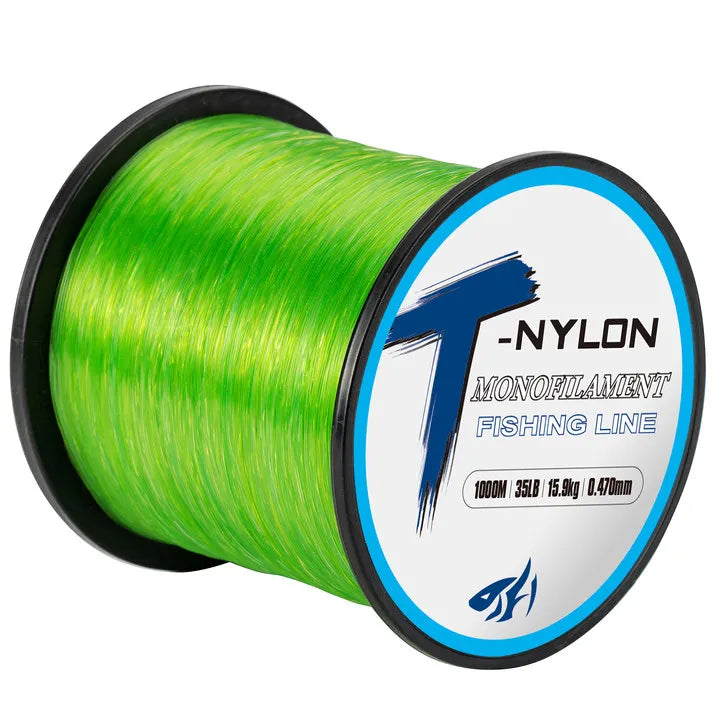 1000M Nylon Fishing Line Super Strong Monofilament Fishing Line  Speckle Fluorocarbon Coated Fishing Line For Carp Pesca olta