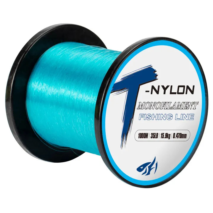 1000M Nylon Fishing Line Super Strong Monofilament Fishing Line  Speckle Fluorocarbon Coated Fishing Line For Carp Pesca olta