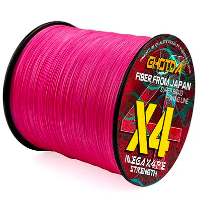 GHOTDA Braided Fishing Line 4 Strands 300M Spinning PE Multifilamento Japa Carp Fly Sea Saltwater Weave Extreme Strong X4 Pesca