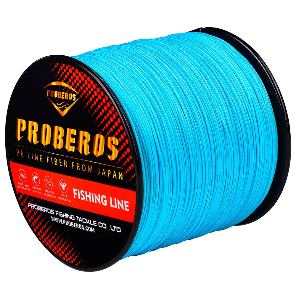 8-Strand PE Braided Dyneema Rock/Sea Fishing 0.1mm-1.0mm 6LB-300LB Tangle-Free Main Lure Line Multifilament Weaves Wired PE Line
