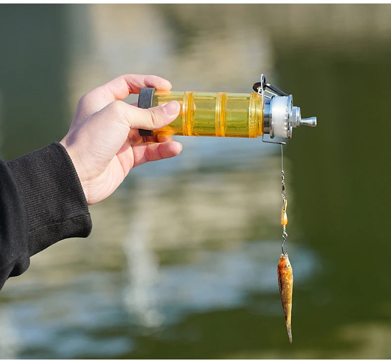 Outdoor Fishing Bottle Portable Fishing Gear Accessory Supplies Storage Box Field Camping Fishing Tool