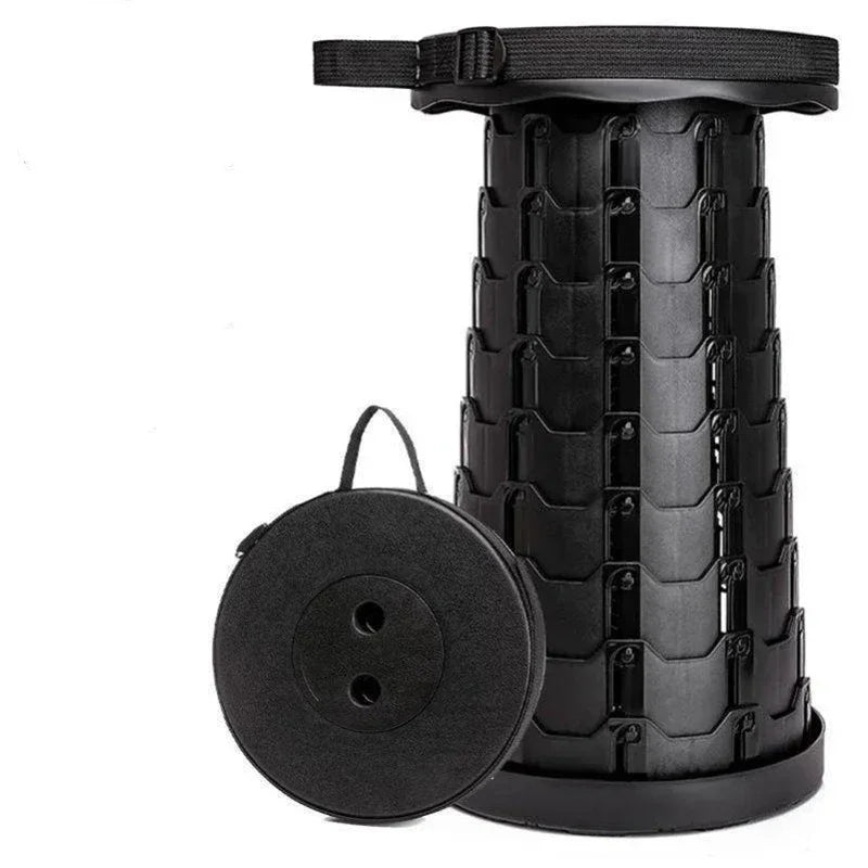 Portable Camping Chair Set with Mini Foldable Stool, Adjustable Fishing Chair for Outdoor Activities camping chair