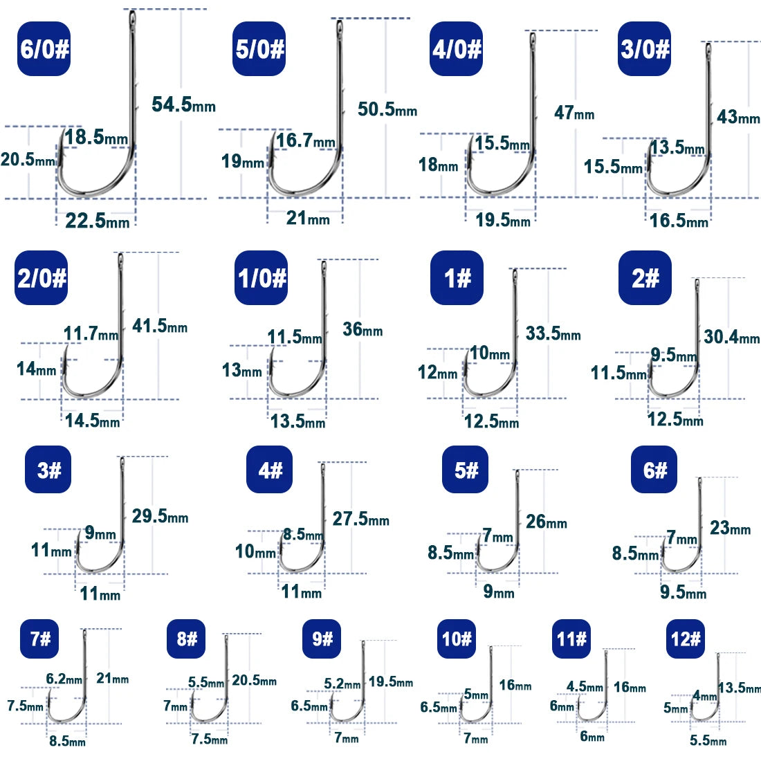 9KM Baitholder Fishing Hooks Sea Barbed Long Shank Beak Hook Live Bait Holder Fishing Worm Hooks Saltwater Accessories Tackle